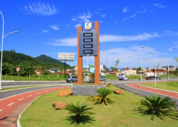 Novo relógio urbano irá integrar o paisagismo da Via Verde, em Jaraguá do Sul