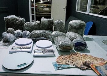 Mais de 5 kg de maconha são apreendidos em Jaraguá do Sul