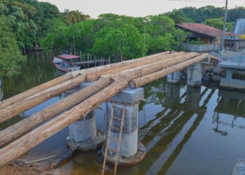 Ponte temporária será entregue esse sábado em Itajuba – Barra Velha