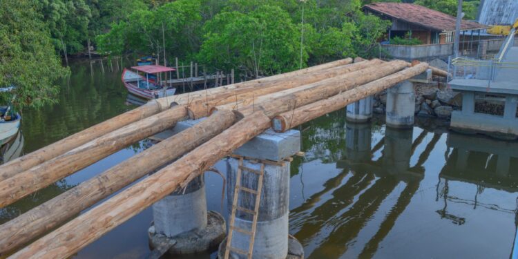 Ponte temporária será entregue esse sábado em Itajuba – Barra Velha