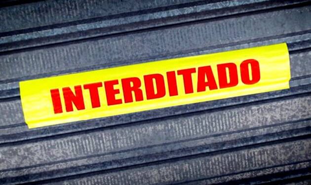 PM interdita casa de eventos em Jaraguá do Sul