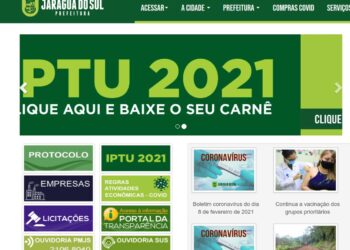 Boletos do IPTU de Jaraguá do Sul estão liberados na internet