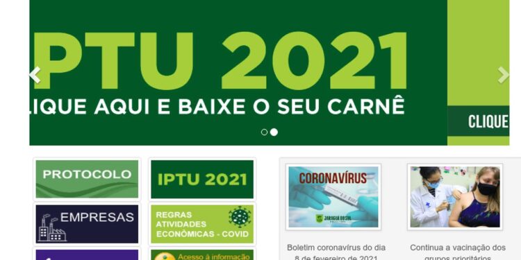 Boletos do IPTU de Jaraguá do Sul estão liberados na internet