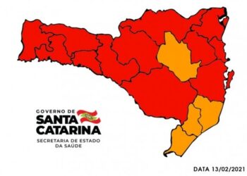 Região de Jaraguá do Sul e Joinville permanecem com risco gravíssimo para covid-19