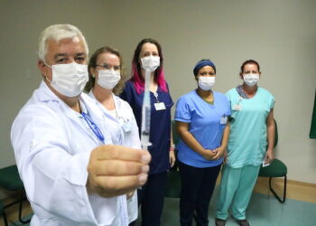 Aplicação da segunda dose da CoronaVac começa dia 18, em Jaraguá do Sul