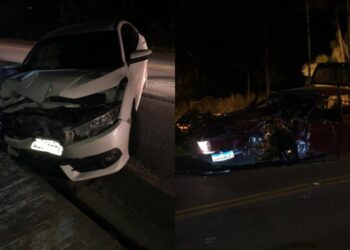 Duas pessoas morrem em acidente na SC-110, em Jaraguá do Sul