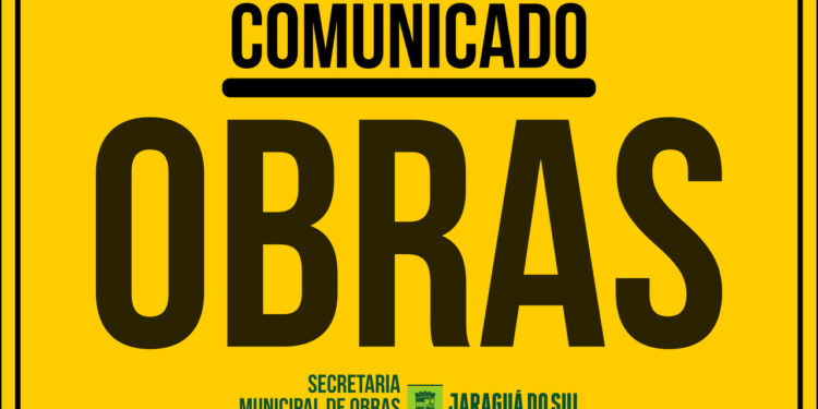 Rua Wolfgang Weege, em Jaraguá do Sul, será totalmente interditada nesta semana