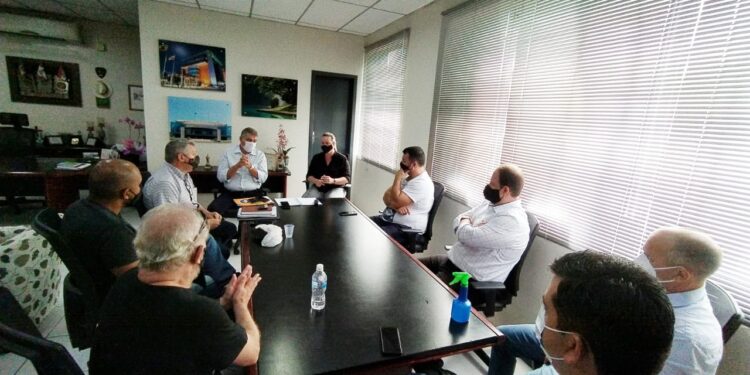 Prefeito de Jaraguá do Sul recebe representantes de bares e restaurantes