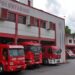Motociclista fica ferido em acidente envolvendo ônibus em Jaraguá do Sul