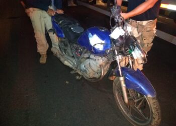 Homem tem suspeita de fratura após ser atropelado em Guaramirim