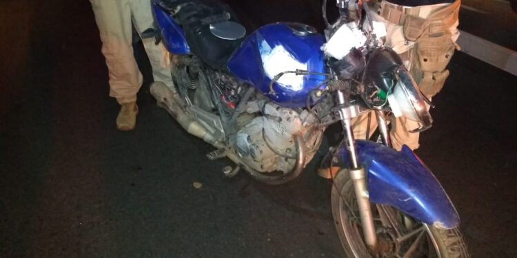 Homem tem suspeita de fratura após ser atropelado em Guaramirim