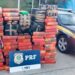 Polícia Rodoviária Federal apreende quase uma tonelada de maconha em Mafra