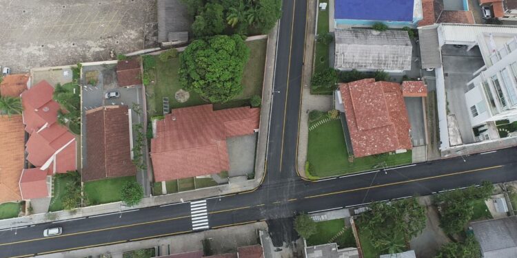 Pavimentação da rua João Butschardt é finalizada em Guaramirim