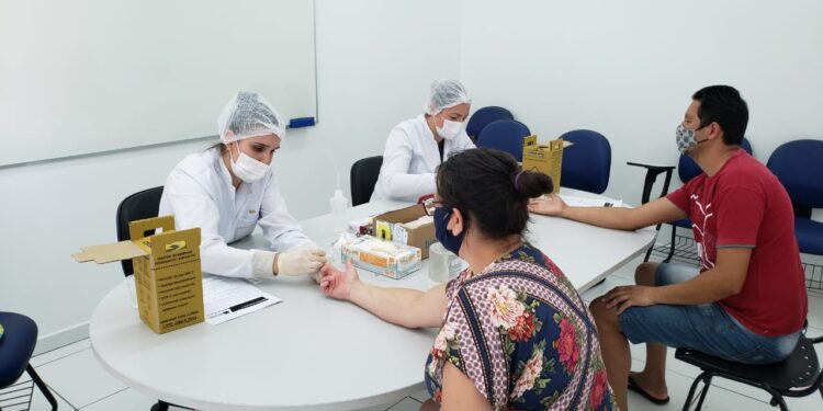 Testes em assintomáticos contabiliza 171 casos positivos de coronavírus em Guaramirim