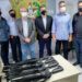 Armas são entregues para Polícia Civil de Jaraguá do Sul e Guaramirim