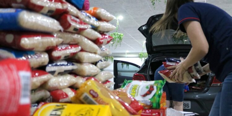 Entidades jaraguaenses recebem doações da campanha VacinAção Solidária