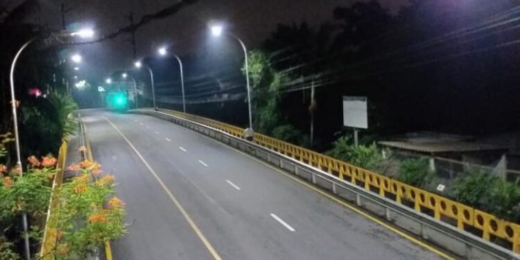 Prossegue o cronograma de instalação de luminárias de LED em Jaraguá do Sul