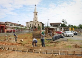Começa a construção do posto de saúde da Barra em Jaraguá do Sul