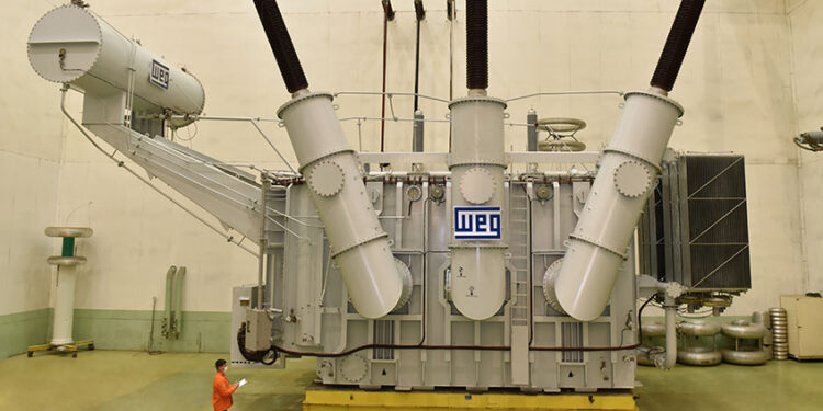 Maior transformador produzido pela WEG irá para o Continente Africano