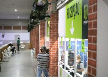 Central de Vacinas Covid tem movimento tranquilo na manhã desta quinta-feira (6) em Jaraguá do Sul