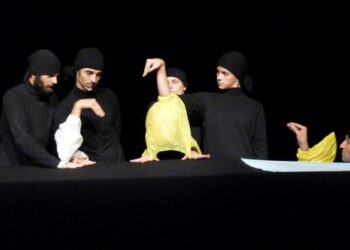 Oficina de formas animadas gratuita para atores e alunos de teatro