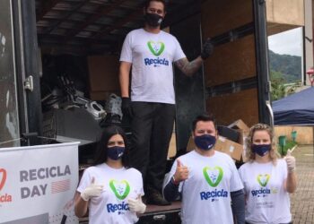 Recicla Day CDL recolhe duas toneladas de lixo eletrônico