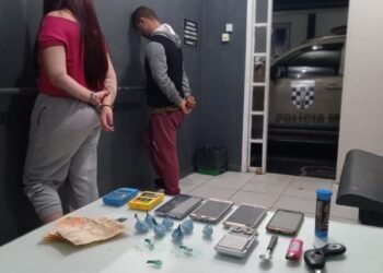 Casal é preso por tráfico de drogas em Jaraguá do Sul