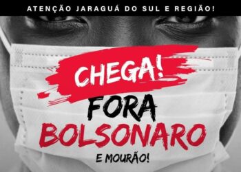 Manifestação contra Bolsonaro é marcada em Jaraguá do Sul