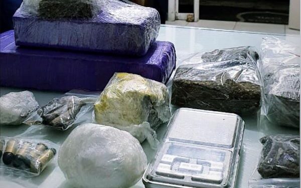 Maconha e munições são apreendidas em ocorrências na região de Jaraguá do Sul