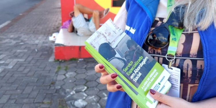 Diminuem os casos de pessoas em situação de rua e vulnerabilidade social em Jaraguá do Sul