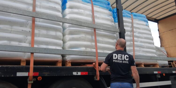 Polícia Civil recupera carga furtada de polipropileno em Barra Velha