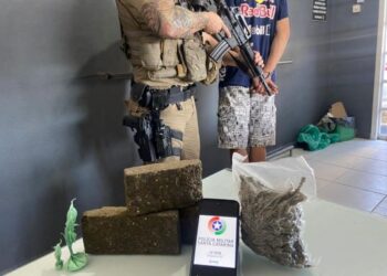 Dois homens são presos e dois adolescentes apreendidos por tráfico em Jaraguá do Sul