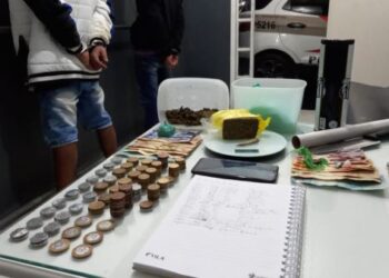 Dois homens presos por tráfico de drogas em Jaraguá do Sul