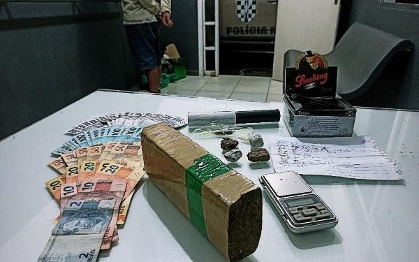 PM prende homem por tráfico de drogas em Guaramirim