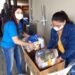 Campanha Guaramirim Solidária arrecada doações de alimentos na vacinação contra a covid