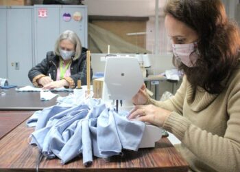 Social de Jaraguá do Sul atinge produção de 55 mil máscaras