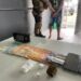 Casal preso por tráfico de drogas utilizava máquina de cartão para receber dos usuários em Jaraguá do Sul