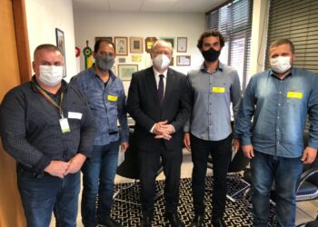 Vereadores de Guaramirim cumprem agenda em Florianópolis