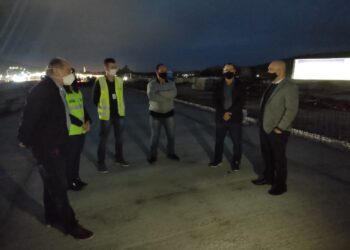 Secretário de Infraestrutura de Santa Catarina confere obras na BR-280, em Guaramirim