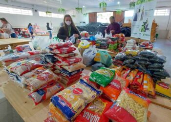 Doação dos Voluntários Weg e dos vacinados são entregues a entidades em Jaraguá do Sul