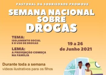 Pastoral da Sobriedade de Jaraguá do Sul promove a Semana Nacional sobre Drogas