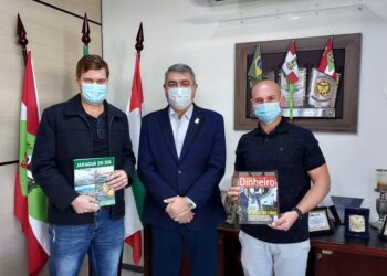 Comitiva de Navegantes se reúne em Jaraguá do Sul