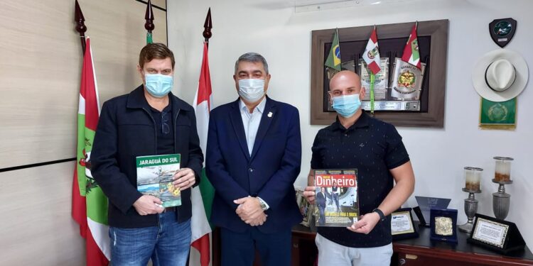 Comitiva de Navegantes se reúne em Jaraguá do Sul