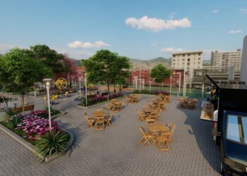 Obra de revitalização da Praça Cantalício Érico Flores, no Centro de Guaramirim, é licitada