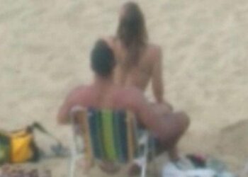 Casal é flagrado fazendo sexo em praia de Santa Catarina