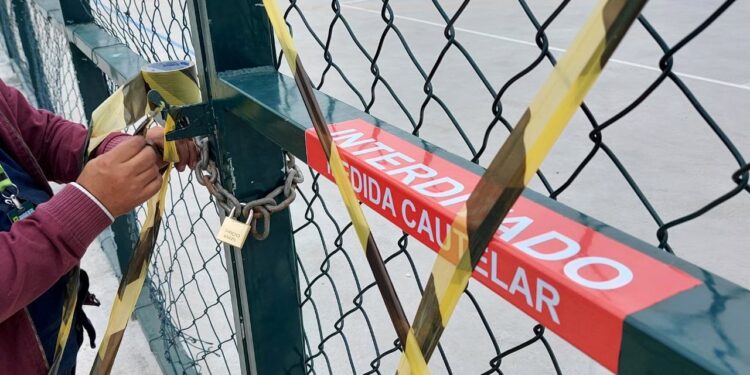 Áreas coletivas dos parques de Jaraguá do Sul são interditadas