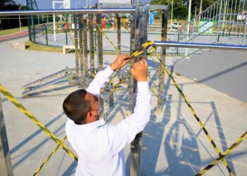Proibida a permanência em parques, praças e áreas de lazer de Jaraguá do Sul