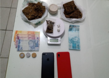 Homem é preso e adolescentes são apreendidos por tráfico de drogas em Jaraguá do Sul