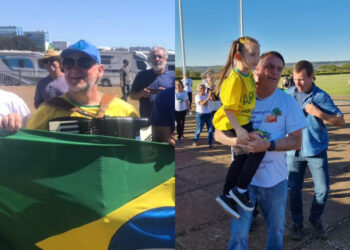 Guaramirense viaja de motorhome para apoiar Bolsonaro em Brasília