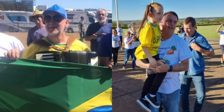 Guaramirense viaja de motorhome para apoiar Bolsonaro em Brasília